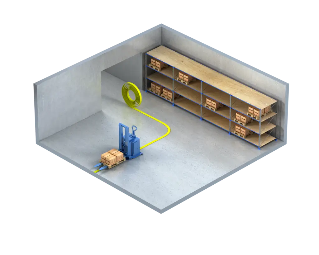 AGV MAGNETIC TAPE SYSTEM